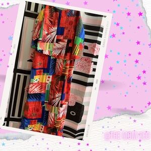 TROPICAL LAYERED DRESS